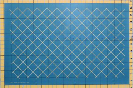 crosshatch diagonal grid