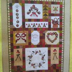 Buttons and bows quilt