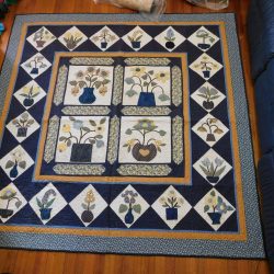 Blue Baltimore quilt