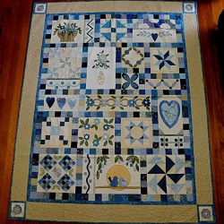 My Blue Heaven quilt