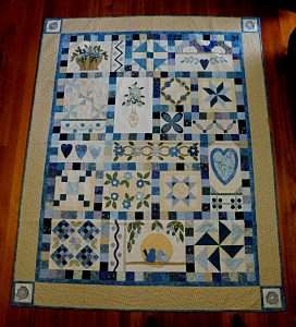 My Blue Heaven quilt