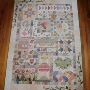 Pretty and pink quilt