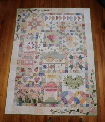 Pretty and pink quilt