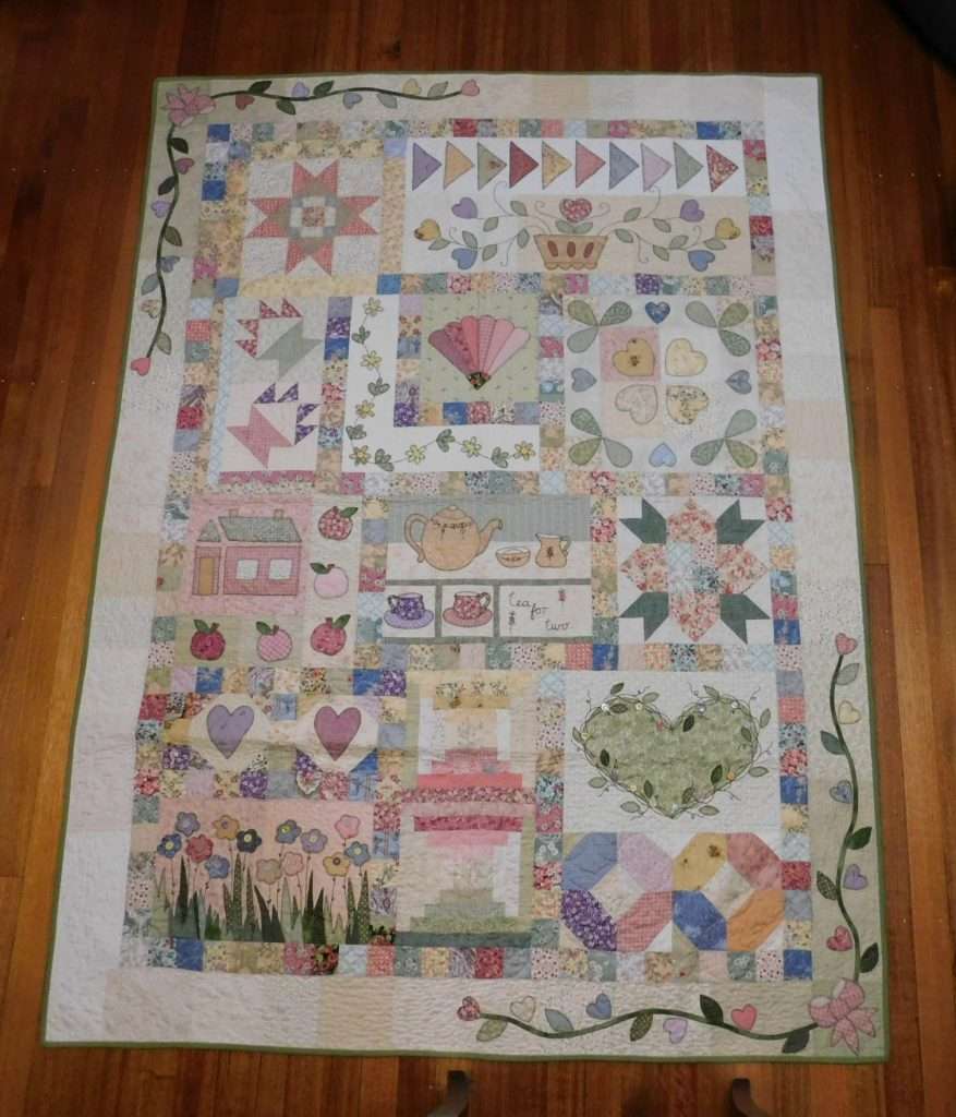 Pretty and pink quilt