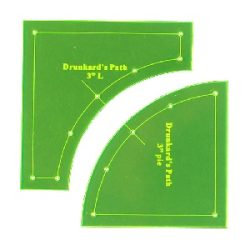 Drunkards Path Templates 3"