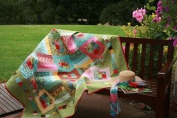 Quick set jelly quilt