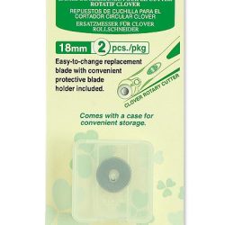 Clover 18mm replacement blades (2)