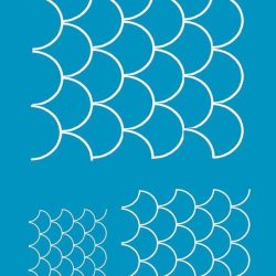 Clamshell stencil