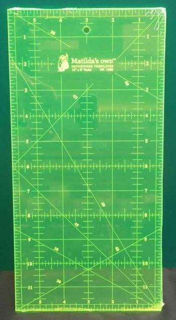 12 inch ruler