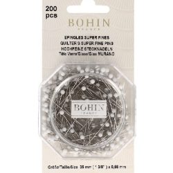 Bohin Quilters super fine pins 200