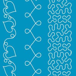 New Joy Border Assortment A4 Stencil