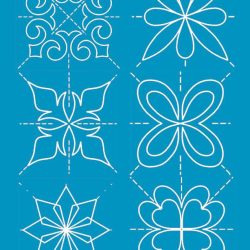 Score of Four A3 Stencil