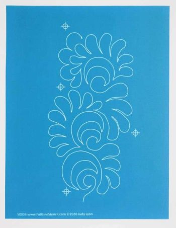 Interlocking Eldorado A4 Stencil