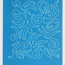 Wild Swirls A4 Stencil