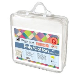 Scrim Free Cotton 70%/Poly 30% Queen Size Batt