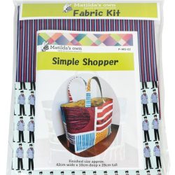 Blue Parisian Simple Shopper Bag Kit
