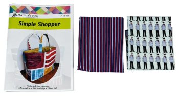 Blue Parisian Simple Shopper Bag Kit - Image 2
