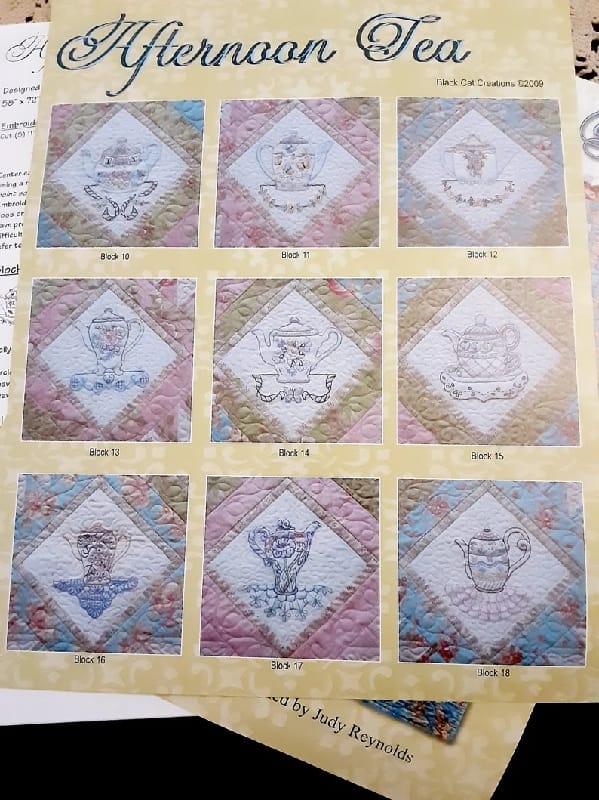 Afternoon Tea pattern by Judy Reynolds - Image 2