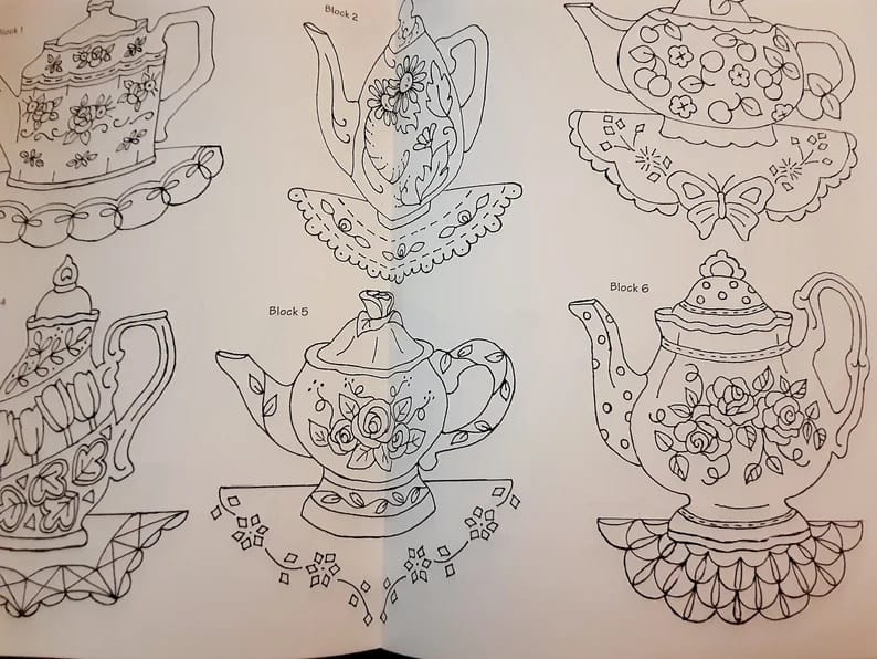 Afternoon Tea pattern by Judy Reynolds - Image 3