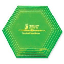 Large Hexagon set 5.5" to 8"