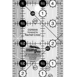 2.5" x 4.5" Rectangle