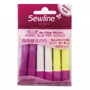 Sewline Glue Pen Refill Pack of 6