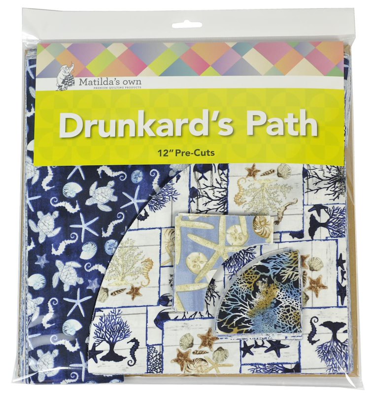 Drunkards Path Kit - Seaside Serenity
