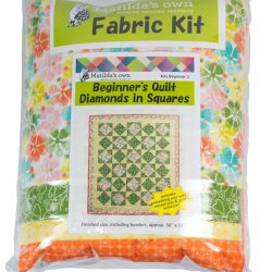Diamonds In Squares Beginner Quilt Kit
