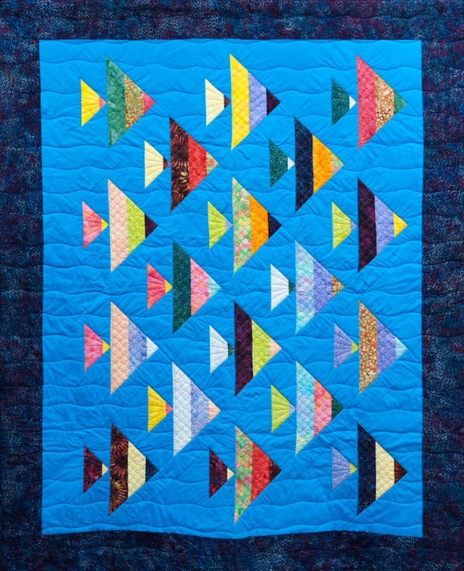 One Fish, Two Fish Quilt Kit - Image 2