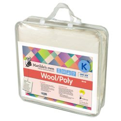 Wool 60%/Poly 40% King Size