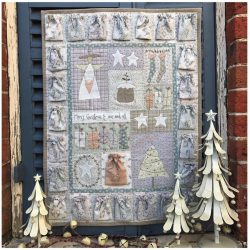 Hatched & Patched Advent Calendar pattern