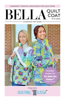 Bella Quilt Coat by Quilting Elissa from ByAnnie.com